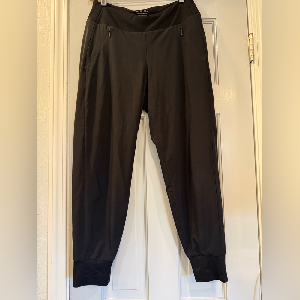 Athleta Lined Soho Jogger size 4P - Picture 2 of 9